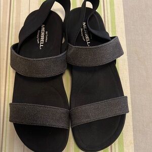 Merrell Charcoal Strap Sandals